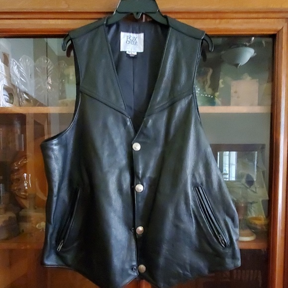 Fox Creek Other - Fox Creek Genuine Leather Riding Vest